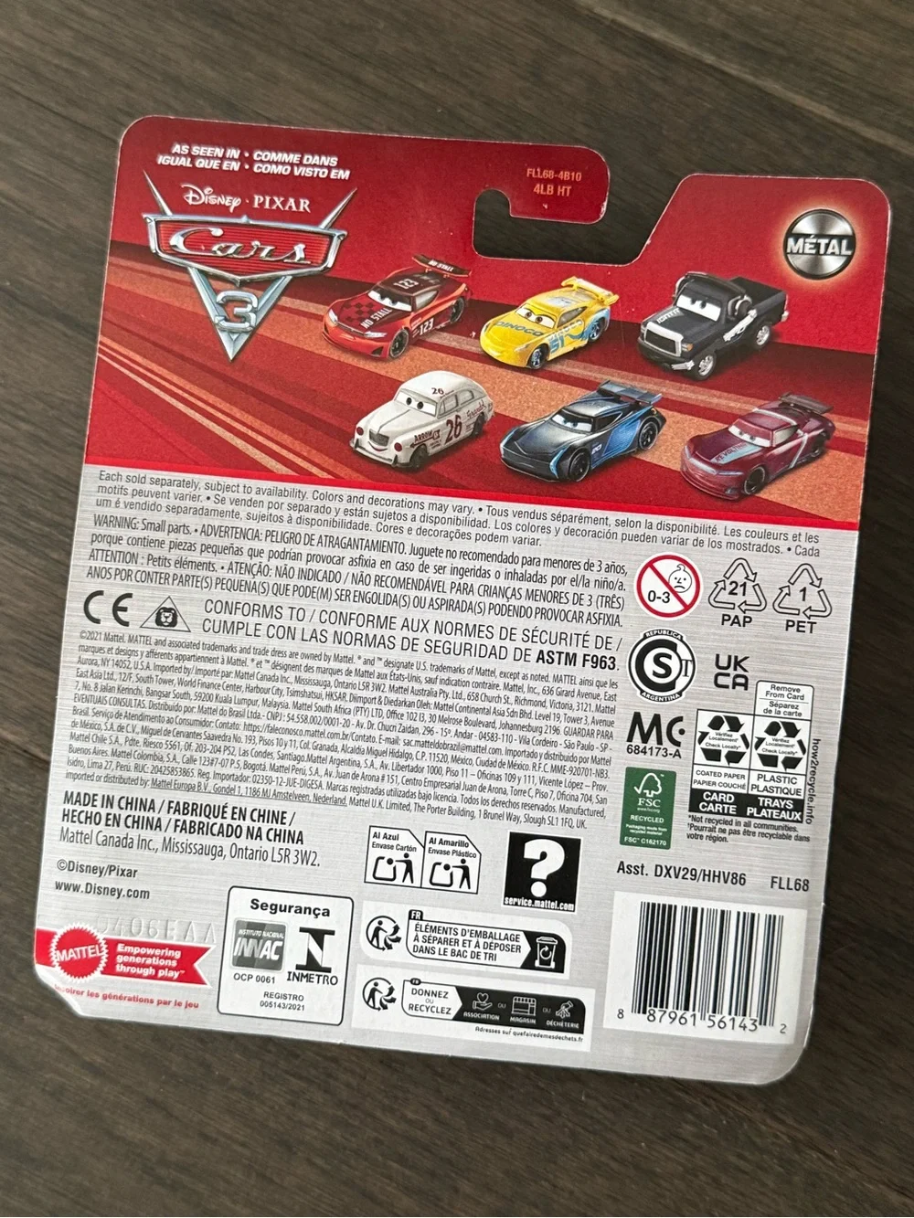 Disney Pixar Cars 3 Mater Die-Cast Toy - #95 hat Mater